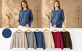 Jersey lurex trenza
