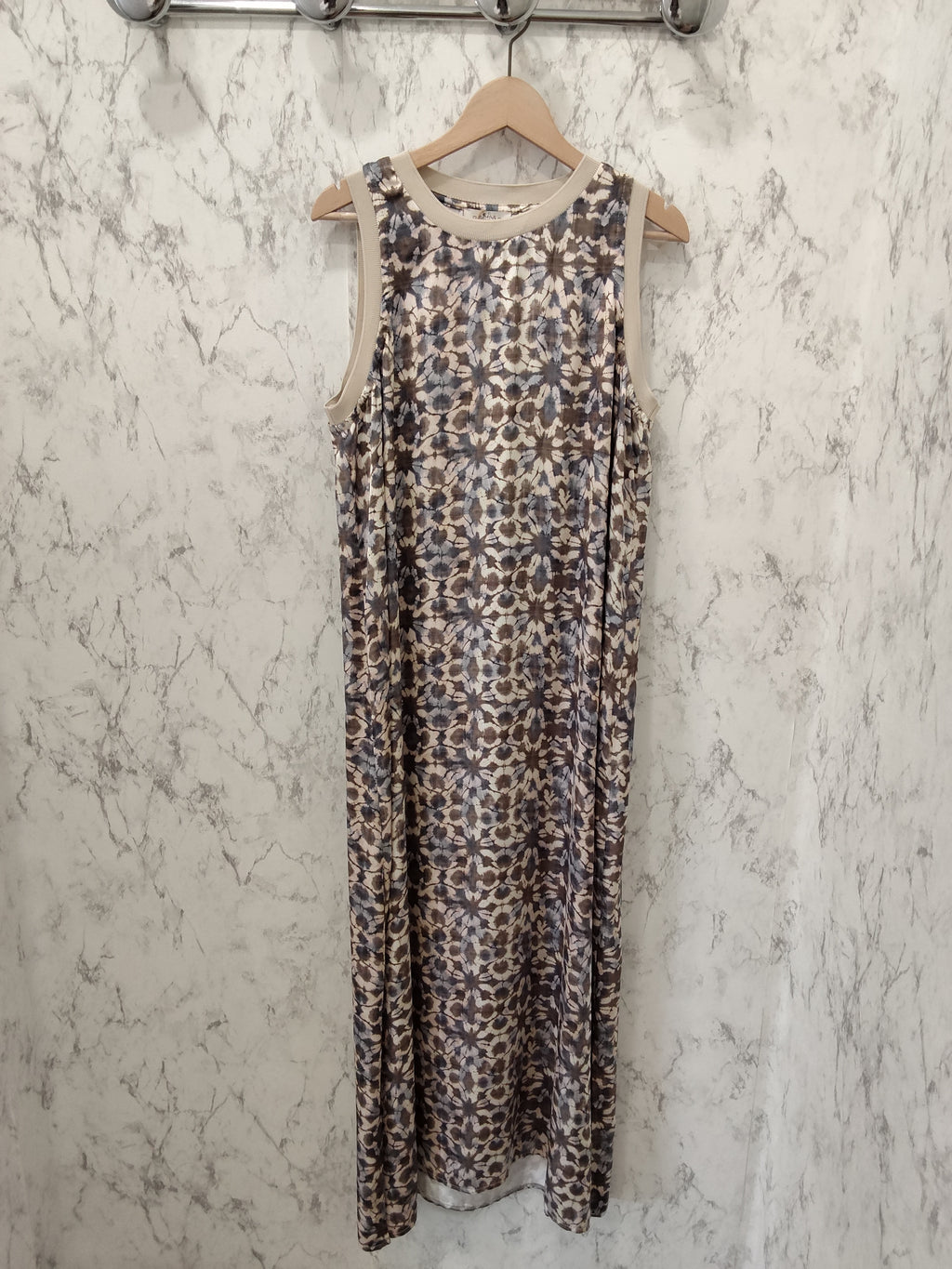 Vestido Raso Moca