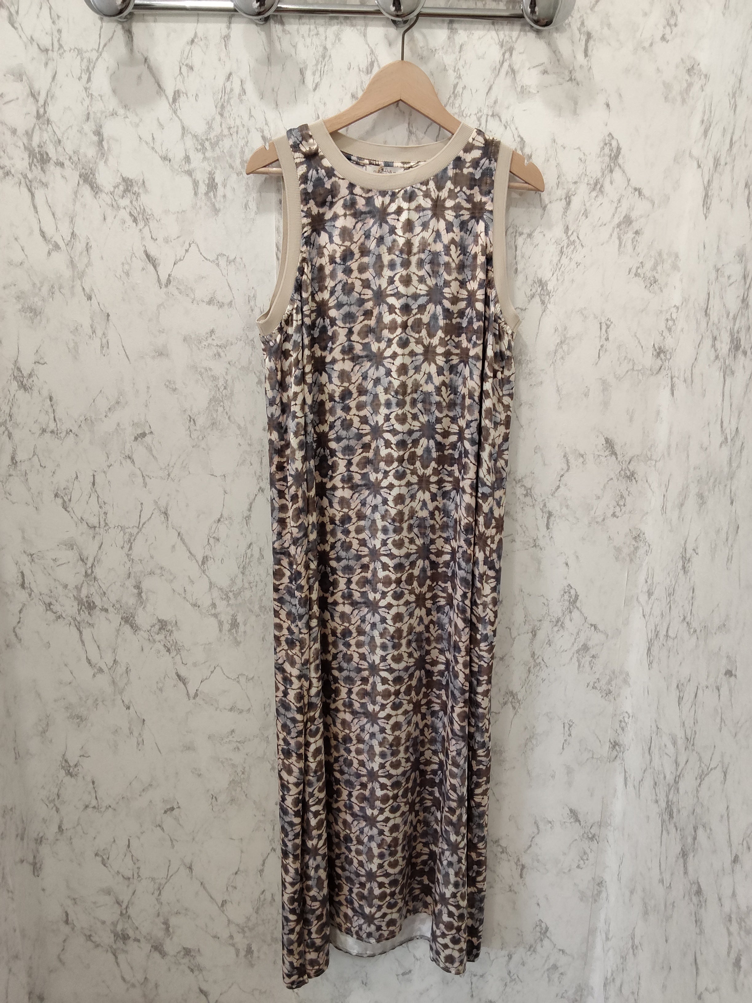 Vestido Raso Moca